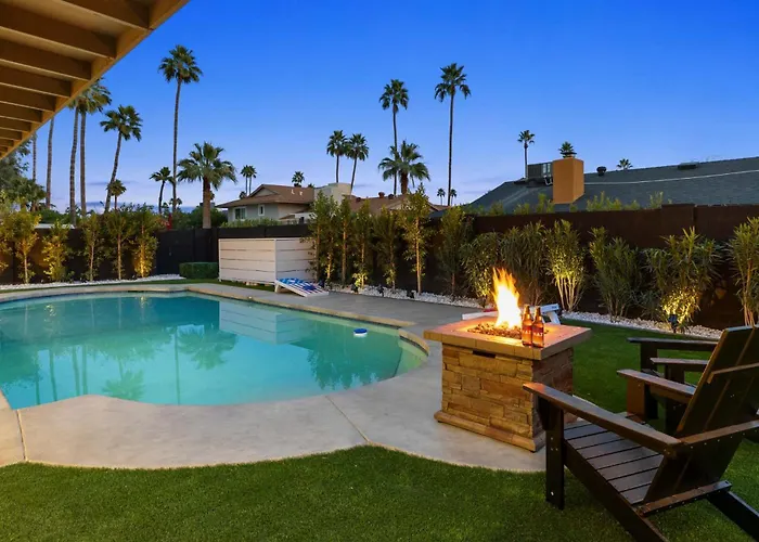 Valley View Chic Design With Pool Grille Firepit Holiday home Scottsdale