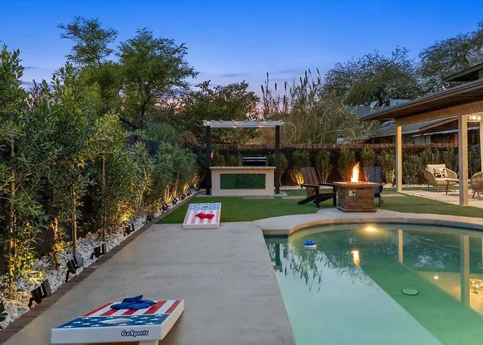Holiday home Valley View Chic Design With Pool Grille Firepit *